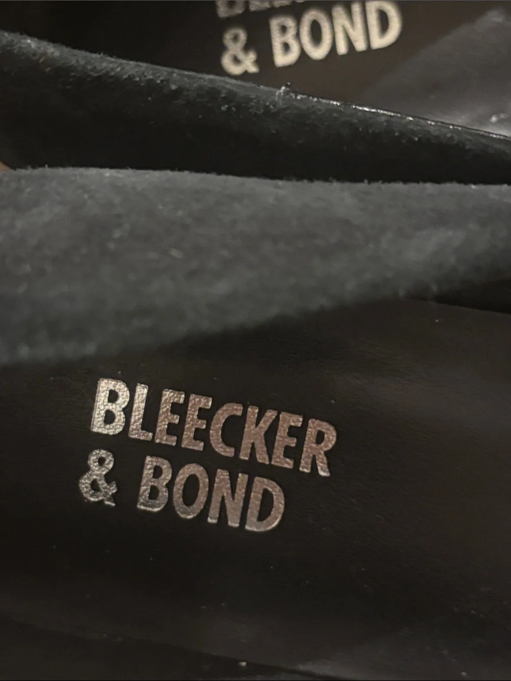 Bleecker & Bond Black Pointed Toe Pumps